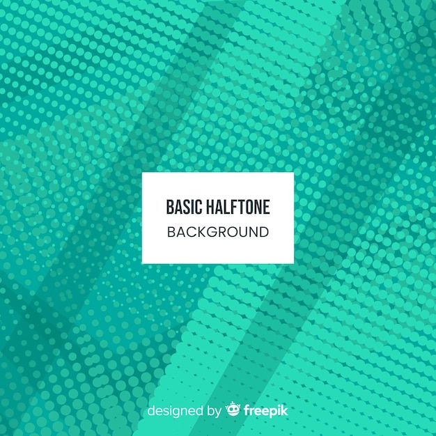 Basic halftone background