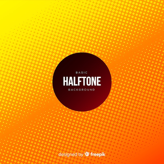 Basic halftone background