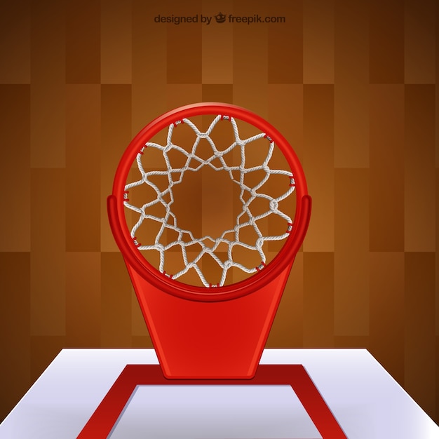 Free vector basket top view