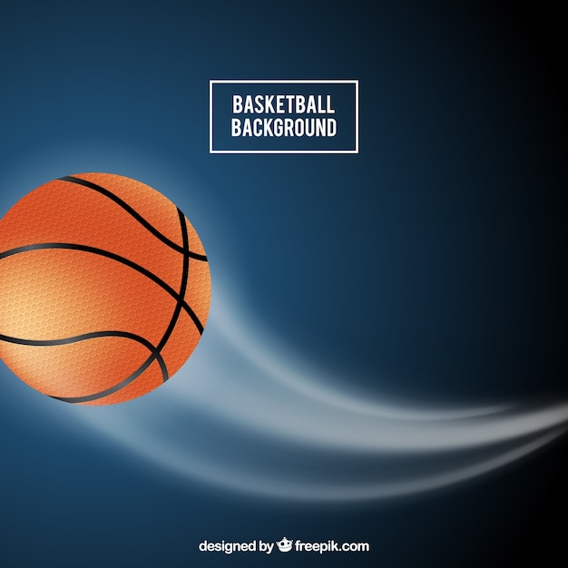 Бесплатное векторное изображение Баскетбольный мяч фон