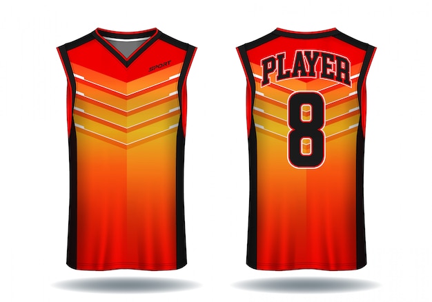 Download Basketball jersey, tank top sport illustration. Vector ...