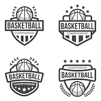 Basketball logo template