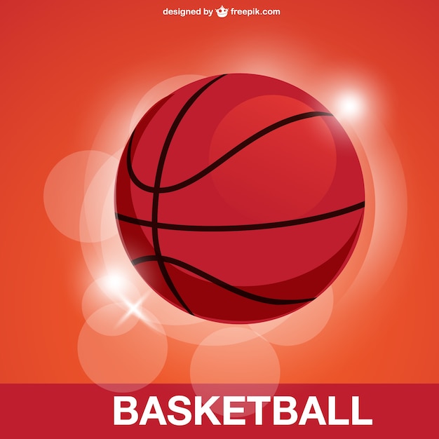 バスケットボールのベクトル無料ダウンロード