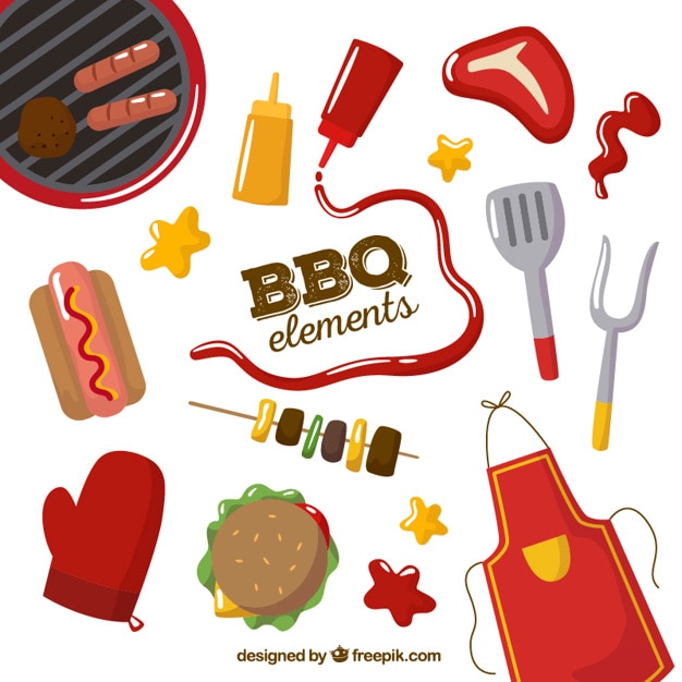 Bbq elements set