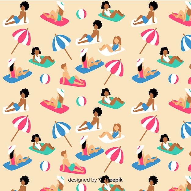 Beach pattern