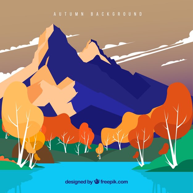 Beautiful autumn background