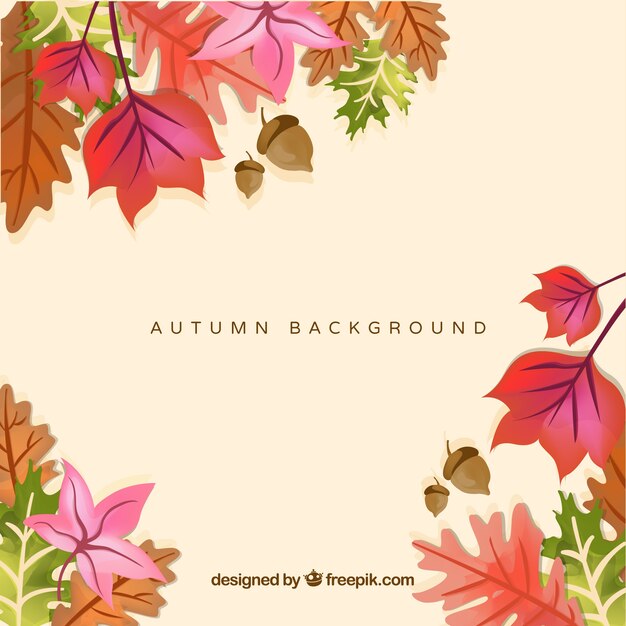 Beautiful autumn background