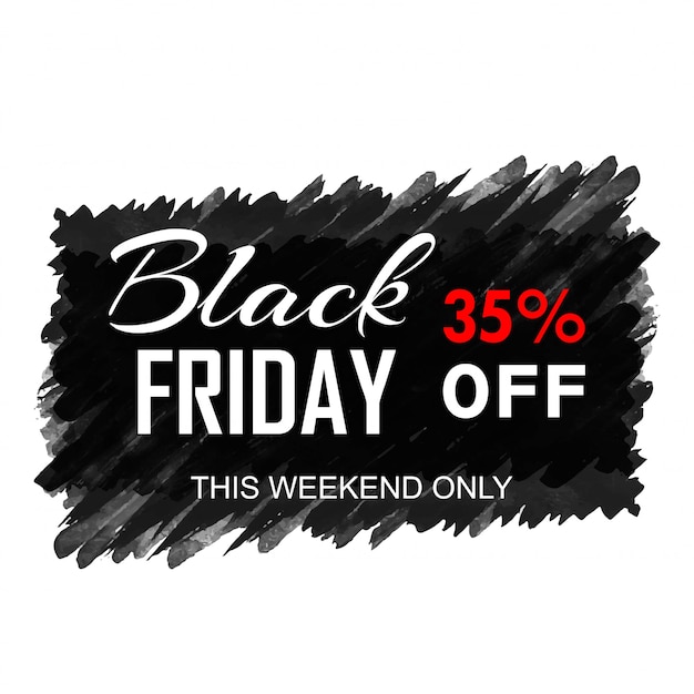Beautiful black friday sale poster 