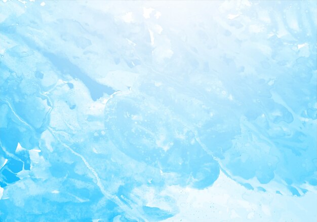 Beautiful blue splash watercolor texture background