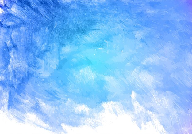 Beautiful blue watercolor texture background