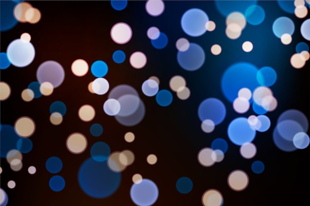 Free vector beautiful bokeh background