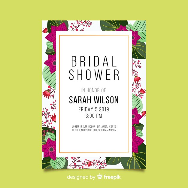 Beautiful Bridal Shower Design