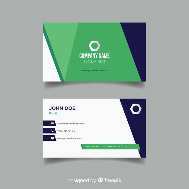 Beautiful business card template