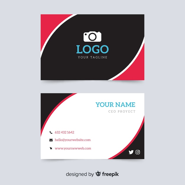 Beautiful business card template