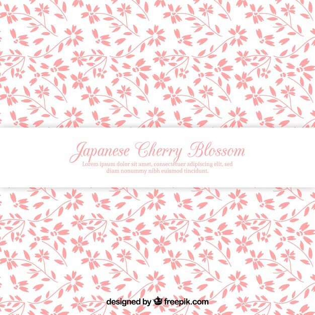 Beautiful cherry blossom background