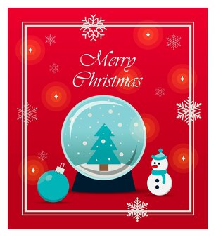 クリスマスパーティーポスター 雪だるま式 無料のベクター クリスマスパーティーポスター 雪だるま式 無料のベクター