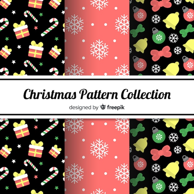 Beautiful christmas pattern pack