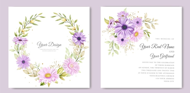beautiful chrysanthemum background and frame design