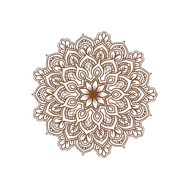 Beautiful decorative mandala design background