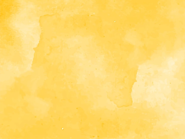 美しいエレガントな黄色の水彩画の背景
