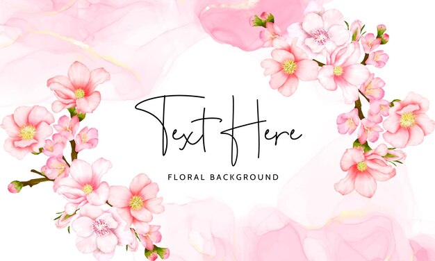 beautiful floral background cherry blossom flower