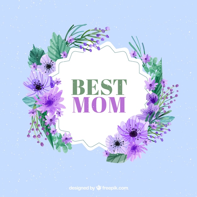 Beautiful floral background of mother day