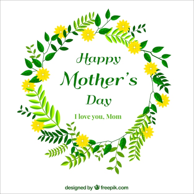 Beautiful floral background of mother day