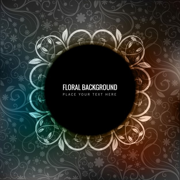 Free vector beautiful floral background