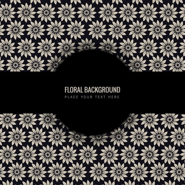 Free vector beautiful floral background