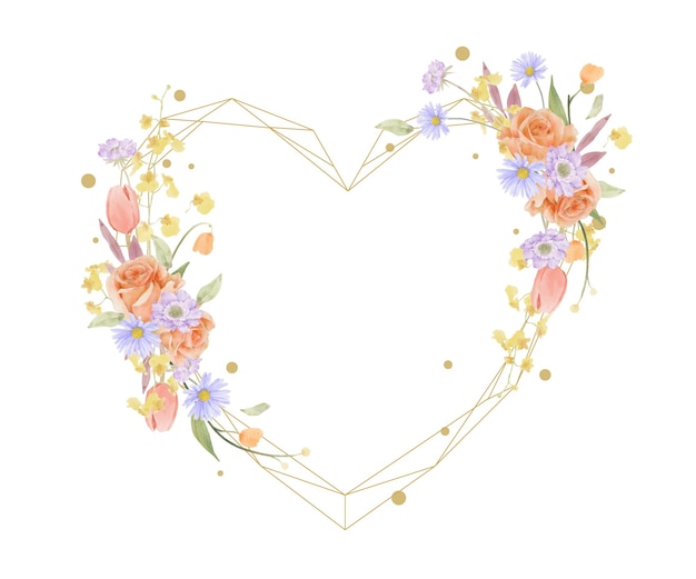 カード 壁紙 バナーの花のハートの形 プレミアムベクター カード 壁紙 バナーの花のハートの形 プレミアムベクター