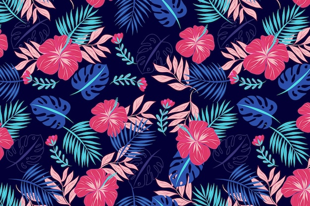 Beautiful floral pattern background