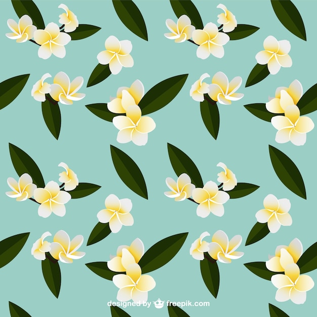 Free vector beautiful flower pattern