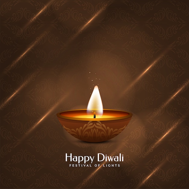 Beautiful Happy Diwali decorative  