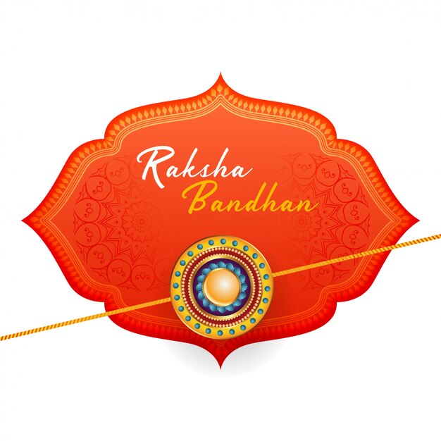 Beautiful happy raksha bandhan background