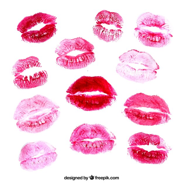 Beautiful lips set 