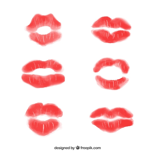 Beautiful lips set 