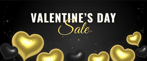 Bellissimo amore san valentino banner sfondo multiuso effetto cuore 3d