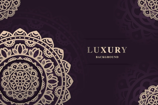 Beautiful luxury mandala wallpaper