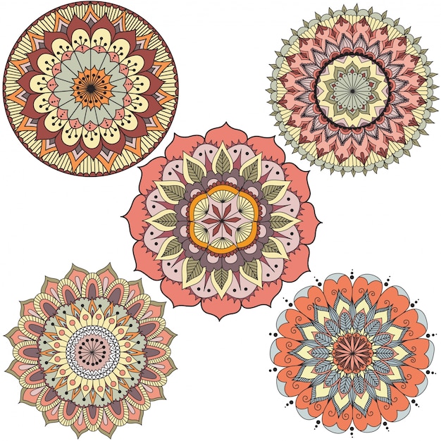 Beautiful mandala collection