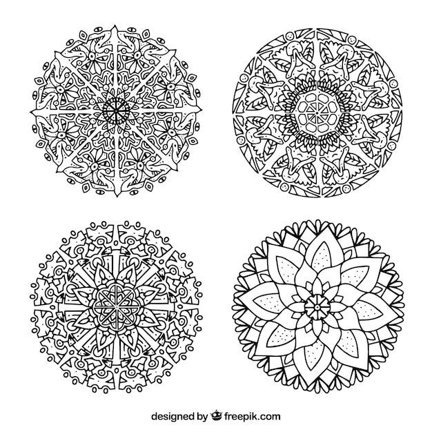 Beautiful mandala collection