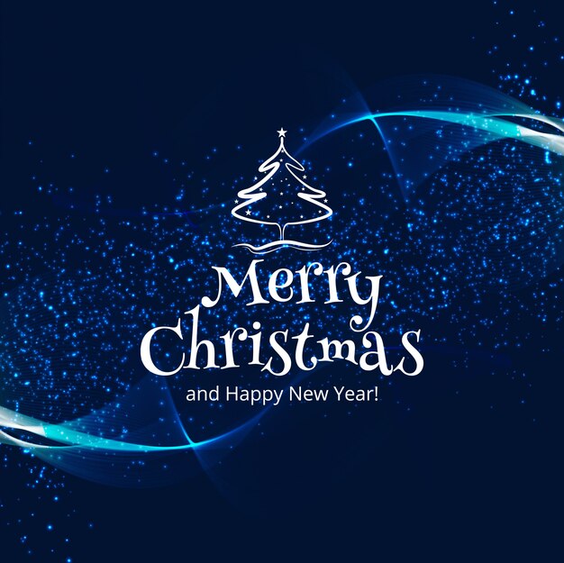 Beautiful merry christmas celebration colorful card background