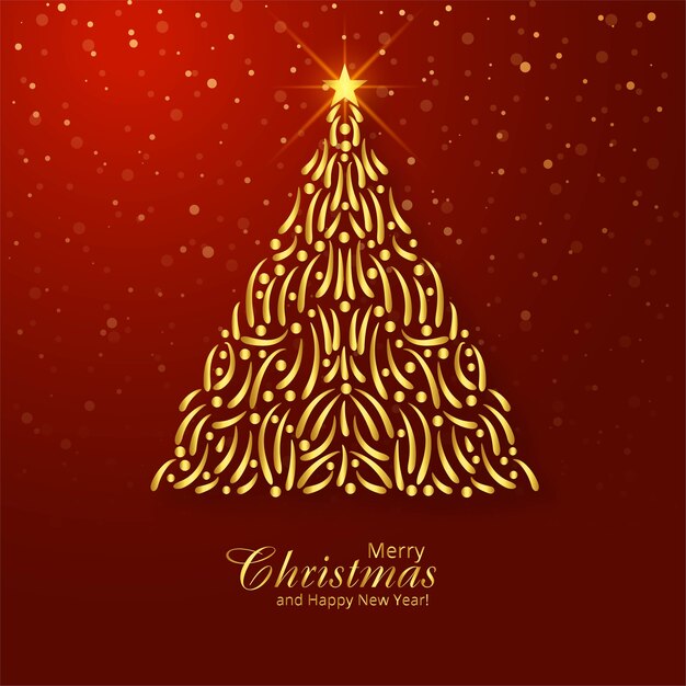 Download Free Vector Abstract Merry Christmas Beautiful Background SVG Cut Files