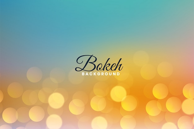 Free vector beautiful nice bokeh lights colorful background