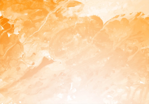 Красивый оранжевый всплеск акварель текстуры фона