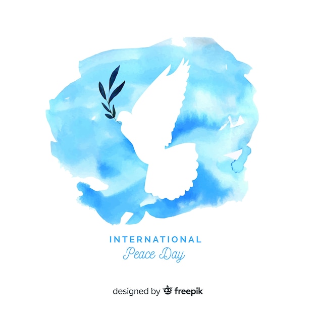 Beautiful peace day background