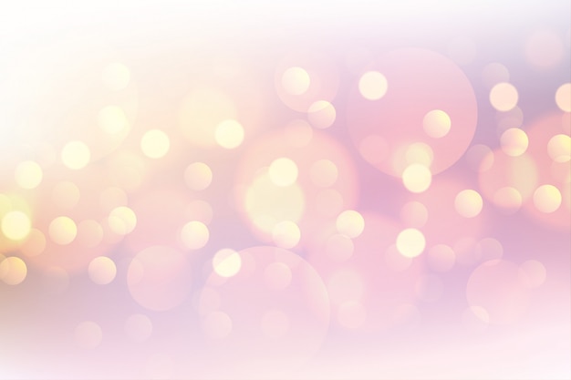 Free vector beautiful pink bokeh soft blurred background