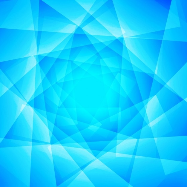 Free vector beautiful polygonal blue background