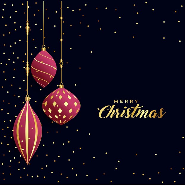 Beautiful premium merry christmas greeting background