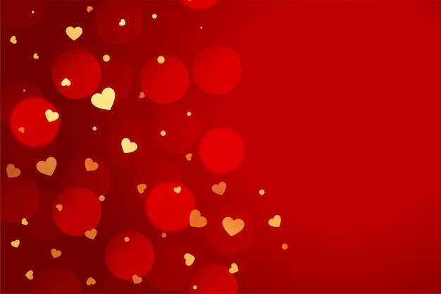 Download Free Beautiful Red Valentines Day Background With Golden Hearts Free Use our free logo maker to create a logo and build your brand. Put your logo on business cards, promotional products, or your website for brand visibility.