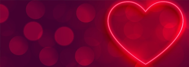 Free vector beautiful red valentines day hearts banner background design